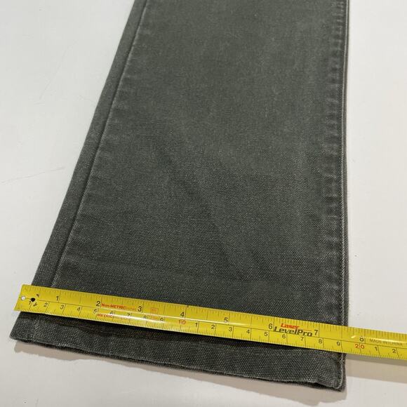 Baldwin Henley Jeans Men’s 33x31 Verdant Green Slim Straight Stretch USA Made - Picture 3 of 10